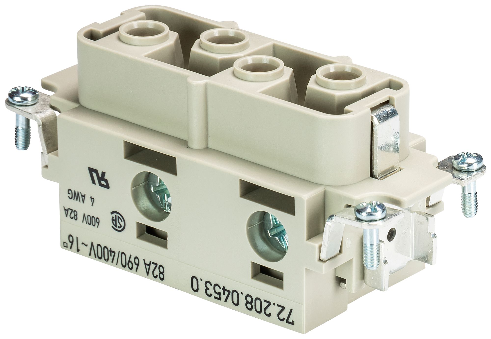 Buchseneinsatz Wieland Electric revos POW BUP 4P 16A 6…16mm²