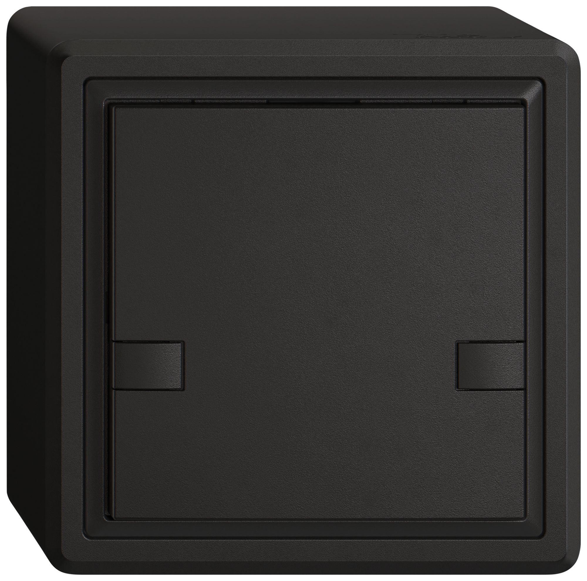 Pulsante KNX RGB AP EDIZIO.liv SNAPFIX® sensore temp.s.LED 1× com.2T ne