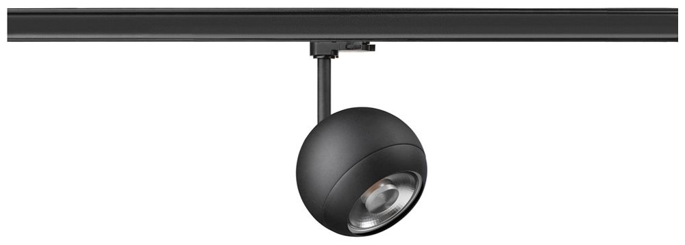 Spot SLV LIGHT EYE 150 GU10 1×13W VAR AD3PH Ø150mm noir