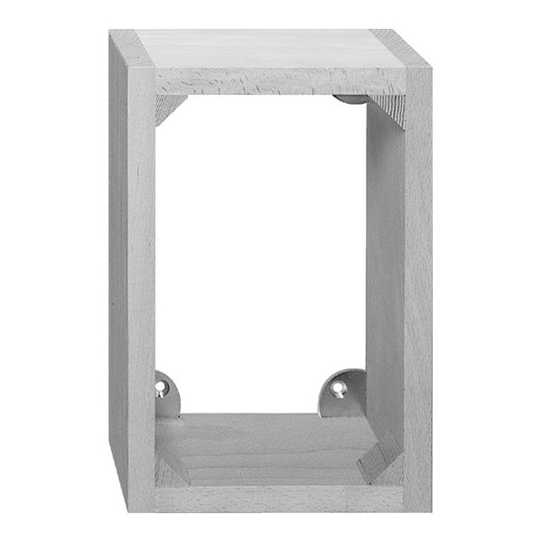 AP-Holzrahmen für FLF 3×3 Hartholz lackiert