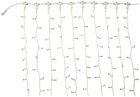Lichtvorhang MK Drape Lite1200 2×6m 230V 1200 LED wws/weiss