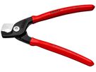 Kabelschere KNIPEX für Ø15mm max 160mm, Kunststoff