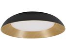 LED-Deckenleuchte LEDVANCE Orbis Alva 36W 1600lm 830 Ø505×140mm schwarz/Holz