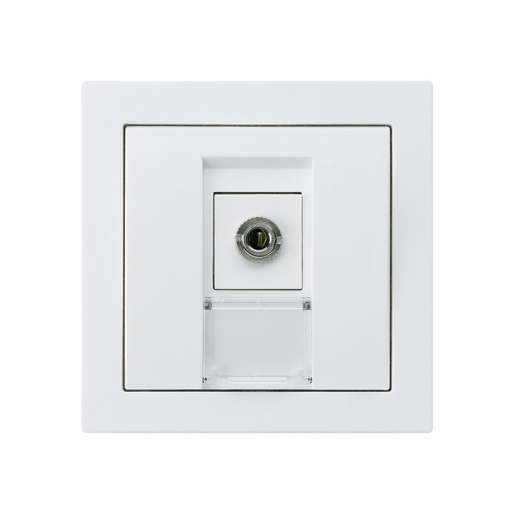 Anschlussdose kallysto A Jack Connector 3.5mm weiss