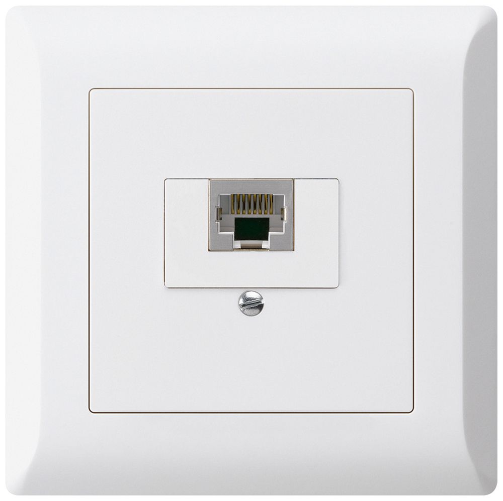 UP-Anschlussdose kallysto.line 1×RJ45s weiss