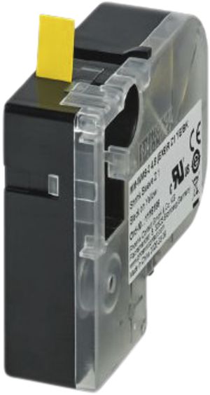 Guaina termoretraibile PX MM-WMS-2 4.8(EX9)RC1 YE/BK Ø2.4…4.8mm con.×6.1mm gi/ne