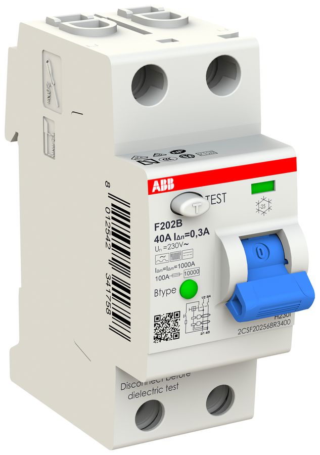 Interruttore differenziale proM compact 1PN tipo B 40A 300mA 2UM leggr.ritardato