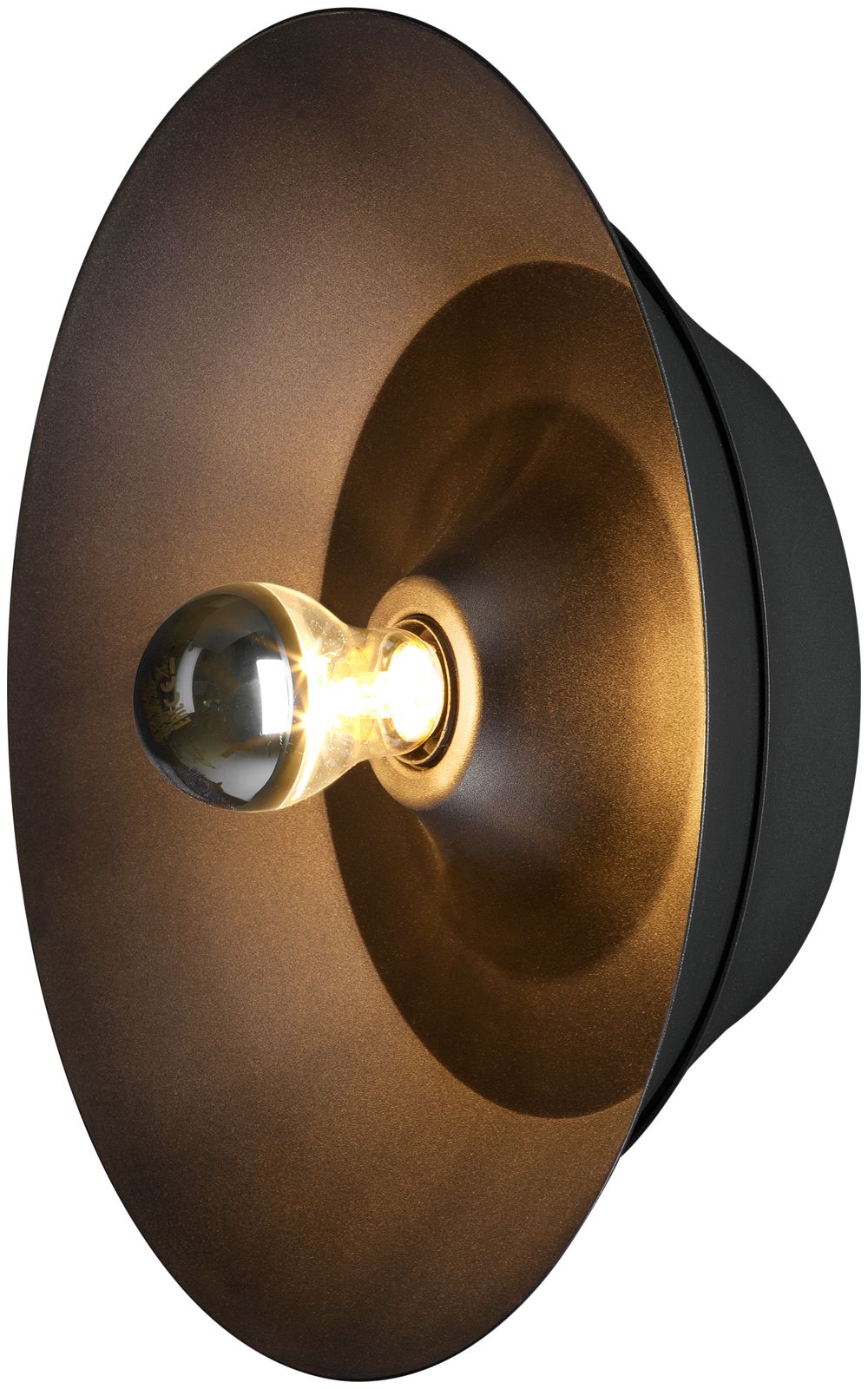 Plafonnier/applique SLV BATO 35 CW E27 60W Ø350mm noir