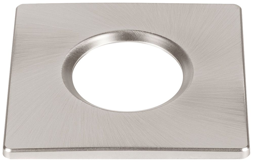 Abdeckung SLV UNIVERSAL IP65 Kunststoff 88×88×5.5mm Aluminium