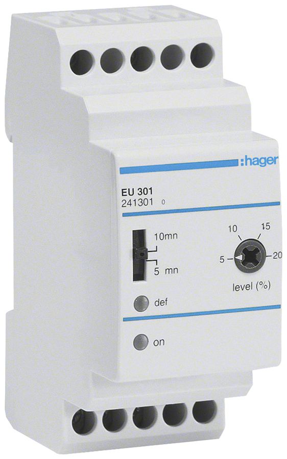 EB-Kontrollrelais Hager 184…276VAC 0 Schliesser 0 Öffner 1 Wechsler