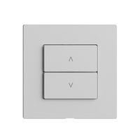 Bedienaufsatz zu Storenschalter 1K/2T Edue Wiser hellgrau