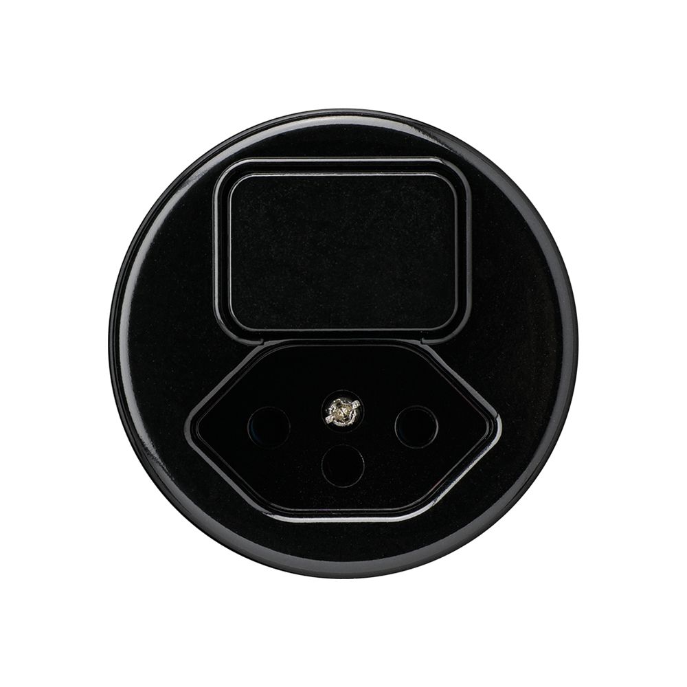 Einsatz zu UP-Kombination I basico LR+Typ 13 Phasenanschnitt 20…400W/VA schwarz