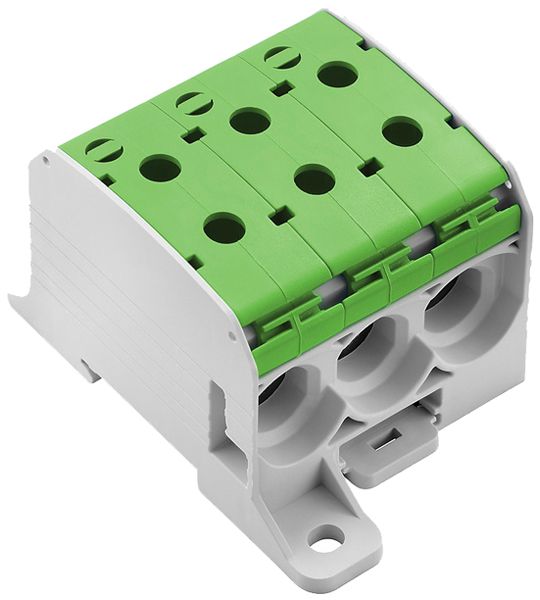 Verteilerblock WM WPD 331CC 1P 232A 3×Eing 3×Ausg 10…95mm² 10…95mm²