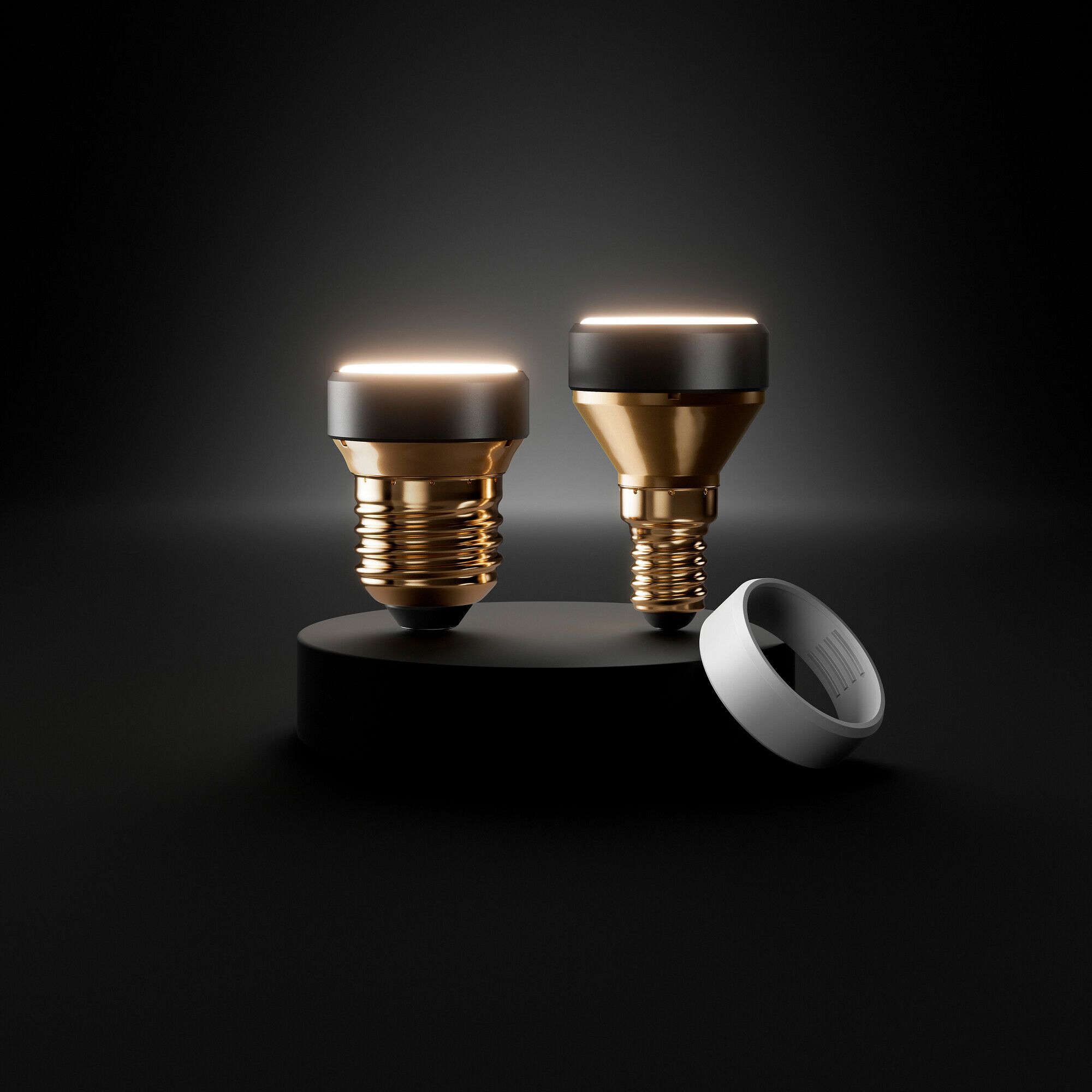 LED-Lampe LEDVANCE FLAT E14 3.5W 300lm 2700K matt Ø35×54mm