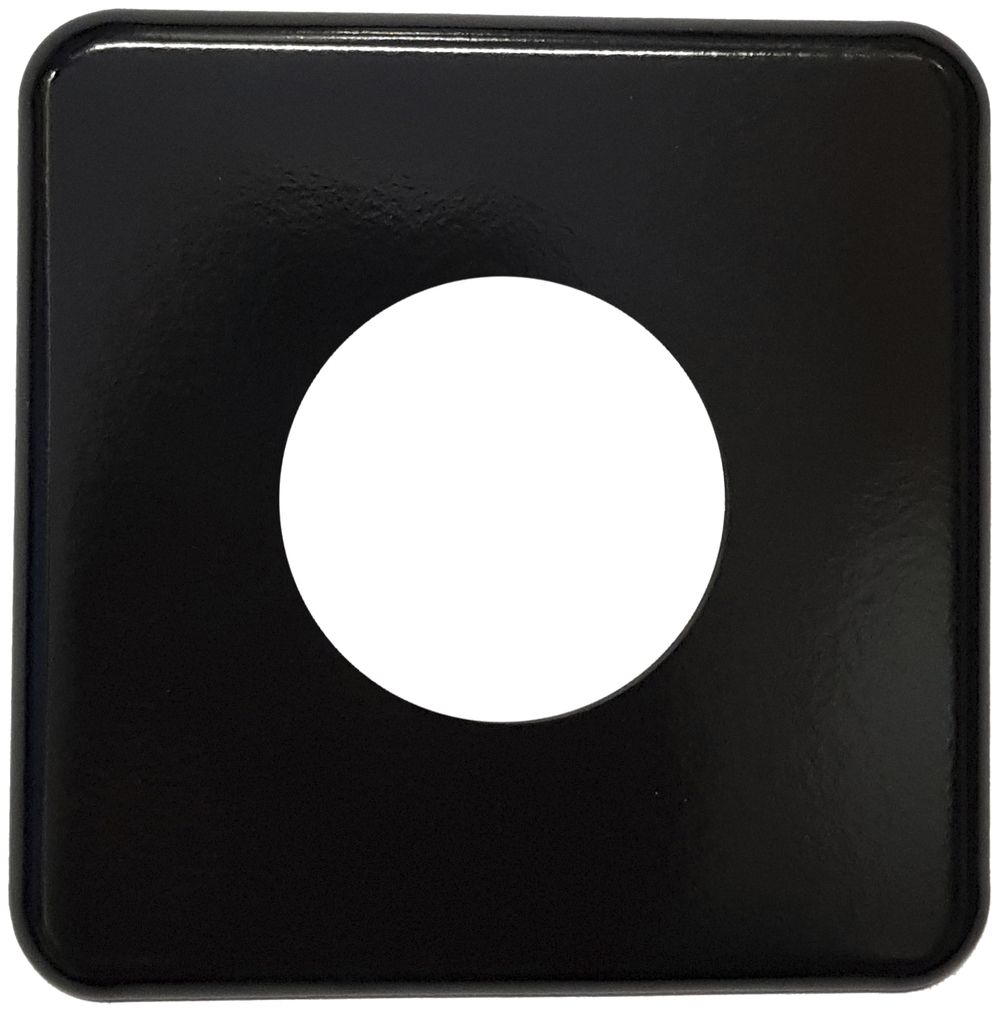 Plaque de recouvrement II 45mm noir