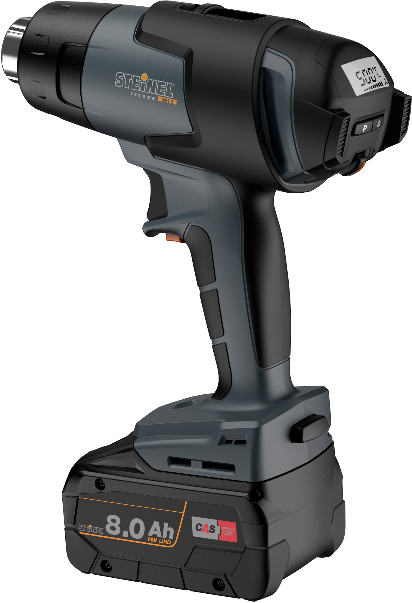 Accu soffiante aria calde MH 5 incl. 18V 8.0Ah LiHD CAS accu