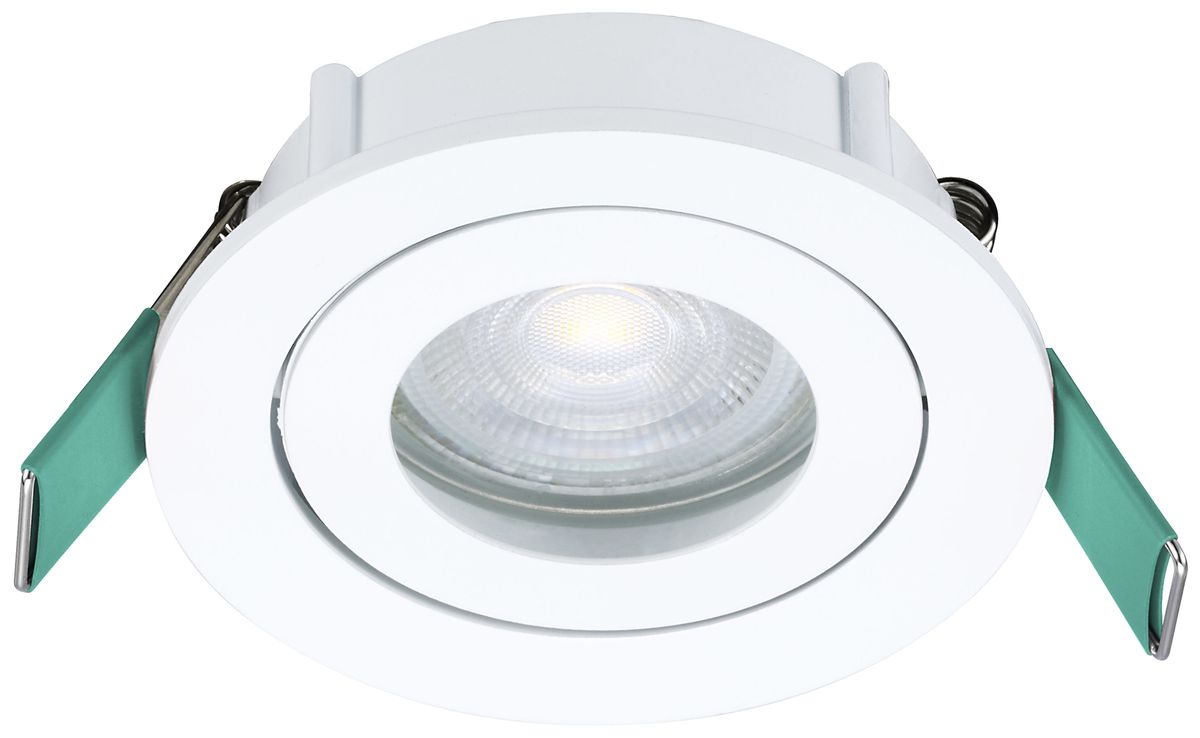 EB-LED-Spot Sylvania START SPOT KIT ROUND 1×GU10 4.5W 345lm 36° 830, weiss
