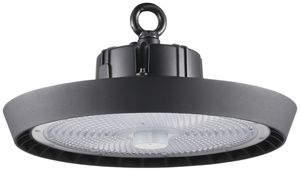 LED-Hallenleuchte Granit 185W 26000lm 840 55° IP65 DALI schwarz