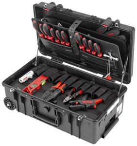 Valigia portautensili CIMCO Gigant Techniker con carrello 22 pezzi