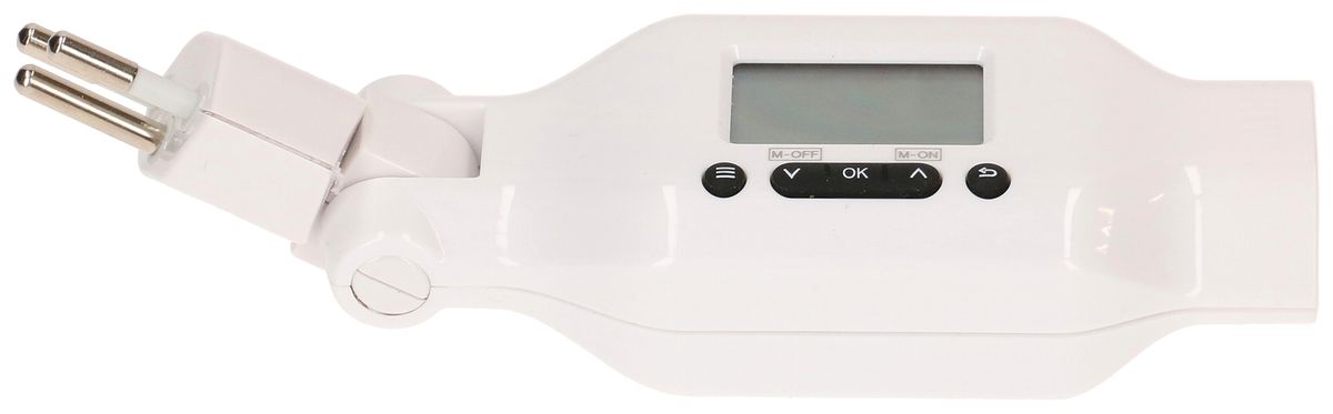 Timer per presa MH digitale tipo 12 10A 230V 2300W IP20