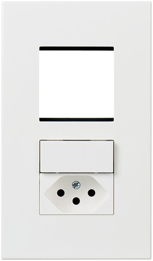 Combinazione INC ATO vuot+AR/1L+T13 bianco grd.I+I