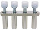 Connexion transversale Woertz 81508/4, 4L, pour borne série 3452/10, 3303