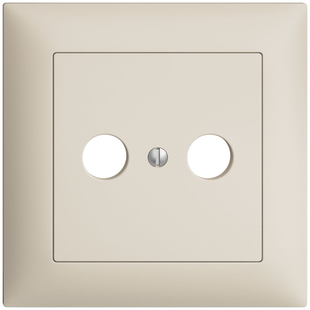 Kit frontal ENC EDIZIOdue crema 88×88mm