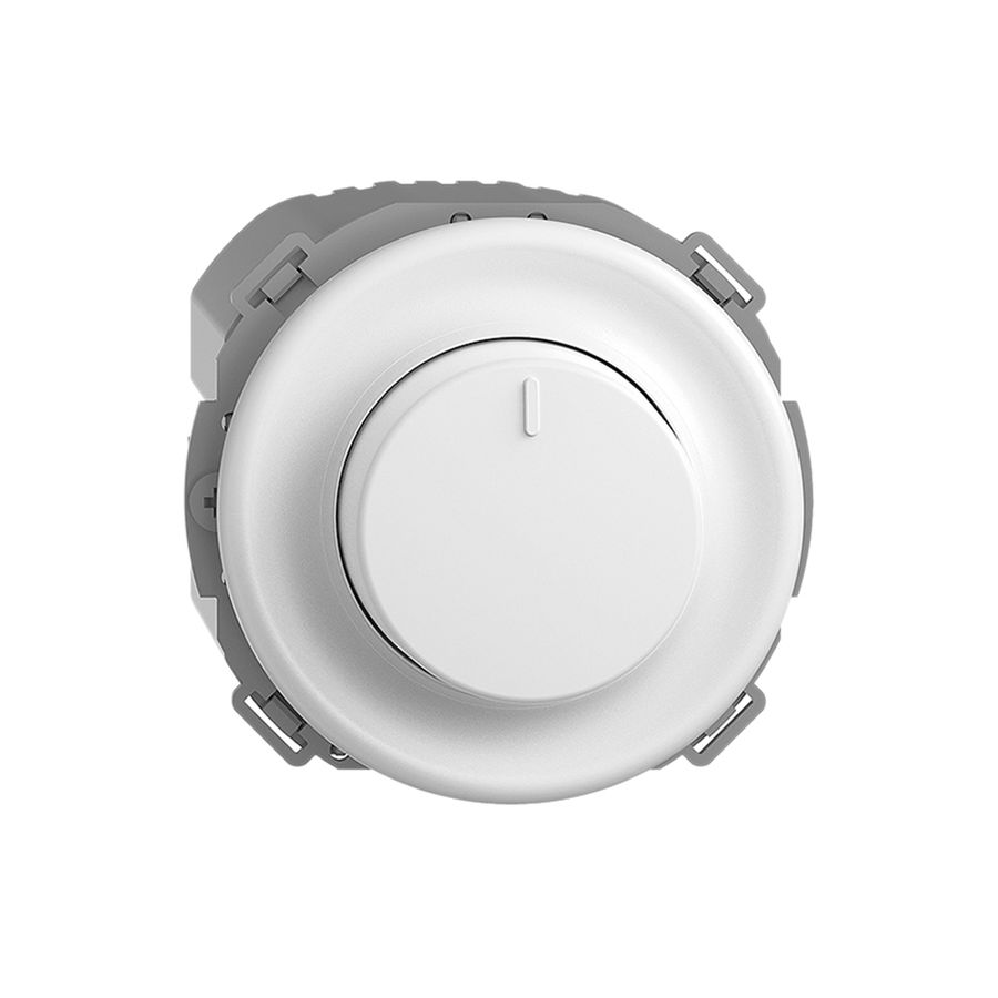 UP-LED-Universal-Drehdimmer STANDARDdue Q, 4…200W/400W/VA weiss