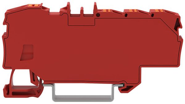 Borne de passage WAGO Contact TOPJOB S 1×6/6×1.5mm² Ex e II rouge