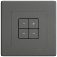 Kit di montaggio INC EDIZIO.liv Wiser SNAPFIX® p.dimmer 2C 4T grs