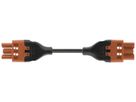 Verbindungsleitung Woertz 49343/C3 3×2.5mm² 250V 20A 8m or Buchse-Stecker Cca