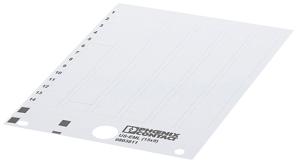 Etichetta PX US-EML (15X9) autoadesivo 15×9mm bianco