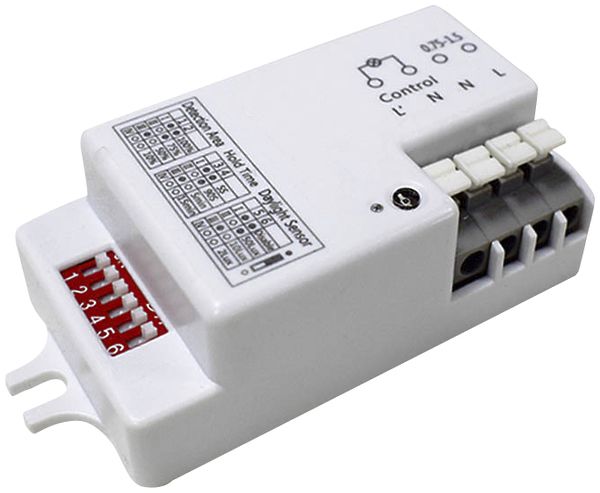 Détecteur de mouvement INC pour QUICK-FIXplus, HF, max. 400W, blanc