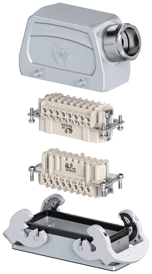 Kit connecteur Wieland Electric revos complet 16L 16A 500V M32