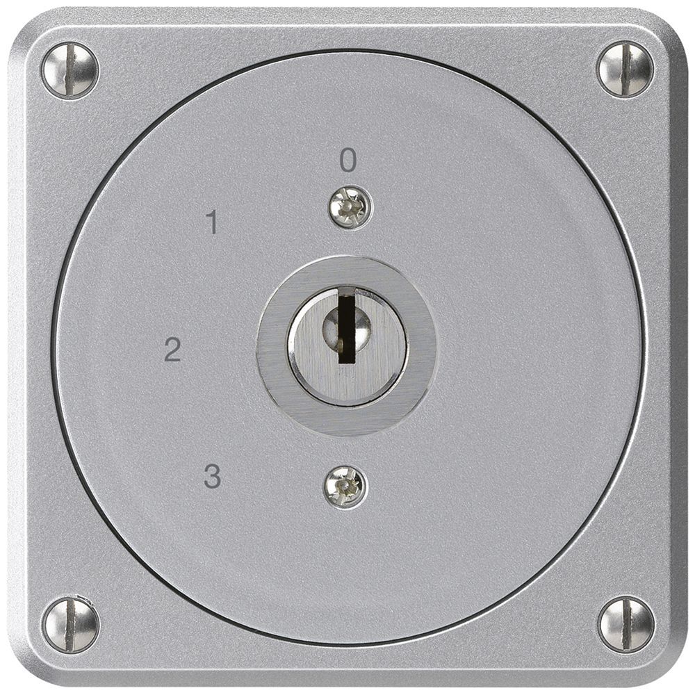 Interrupteur à clé ENC robusto sans clapet 5/1P aluminium pour combinaison