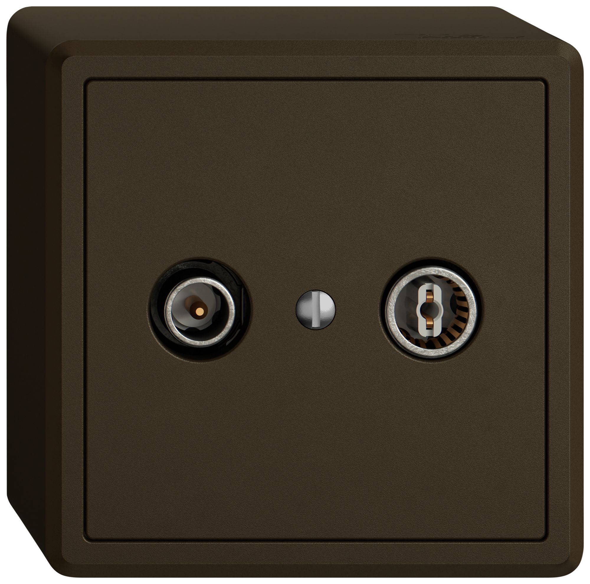 Prise antenne AP TV-R EDIZIO.liv SNAPFIX® prise de passage 11dB br