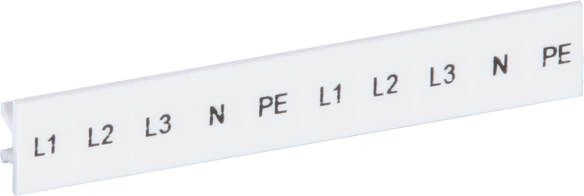 Ruban Zack ZB L1, L2, L3, N.PE blanc impression horiz.6mm