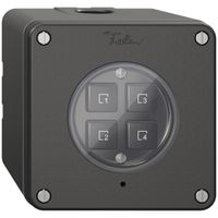 AP-Szenentaster 4 Szenen/4T NEVO Wiser schwarz