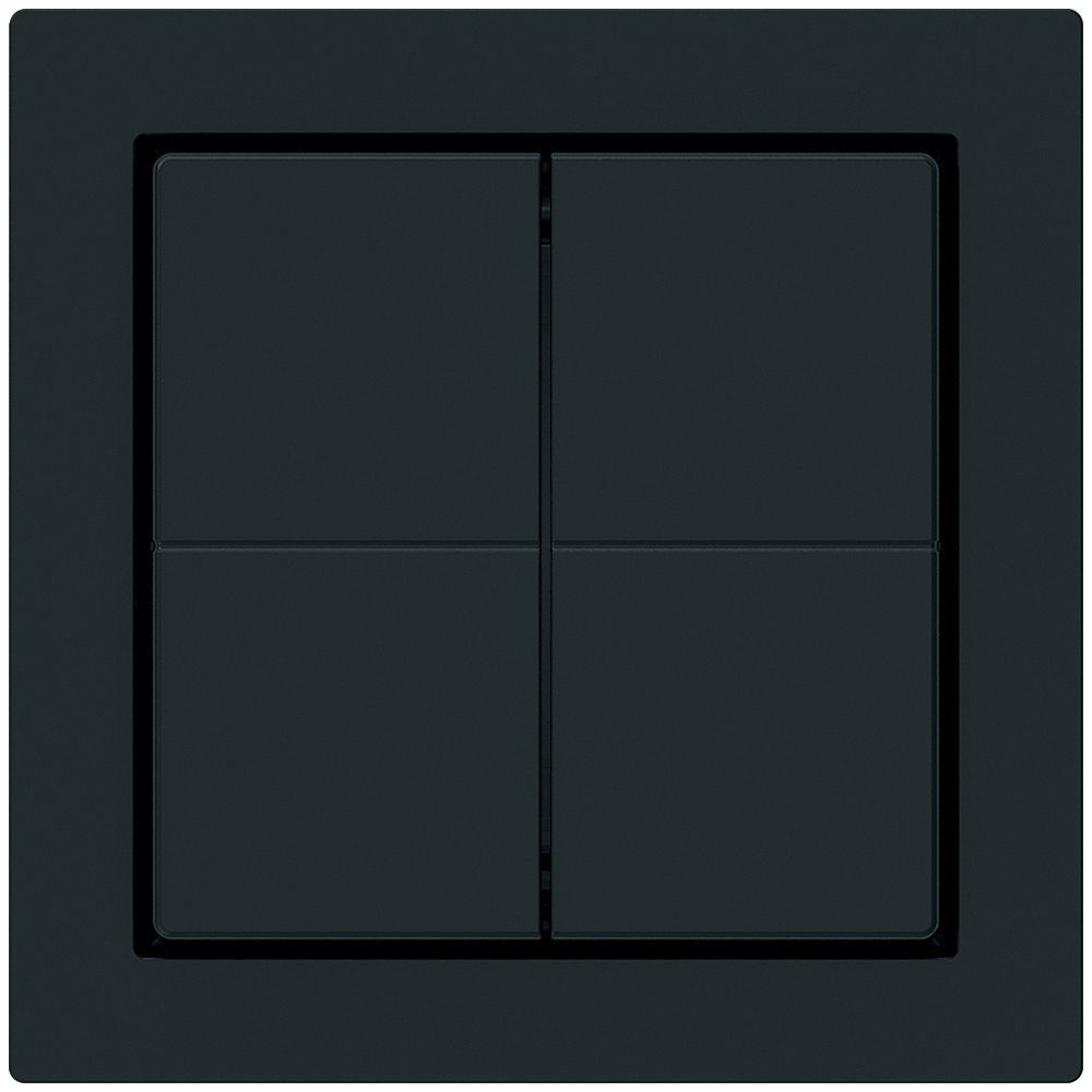 Funktaster Friends of Hue KAL, 4×, 60×60mm, schwarz