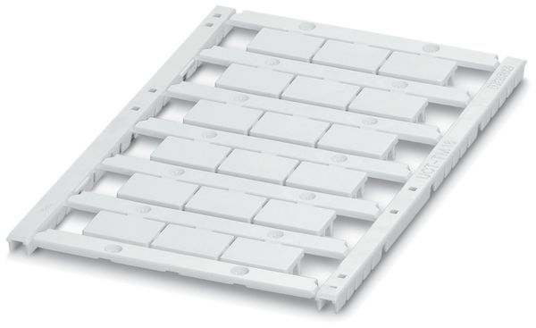 Carte de marquage UCT-TM 16 blanc pour bornes 14.8×9.6mm