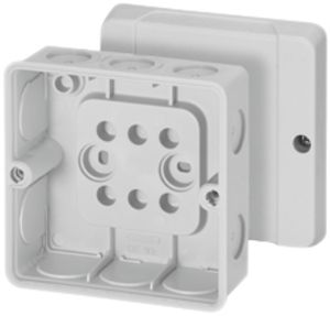 AP-Abzweigdose Hensel DE9340 grau für Rohrdurchmesser 6.5…18mm