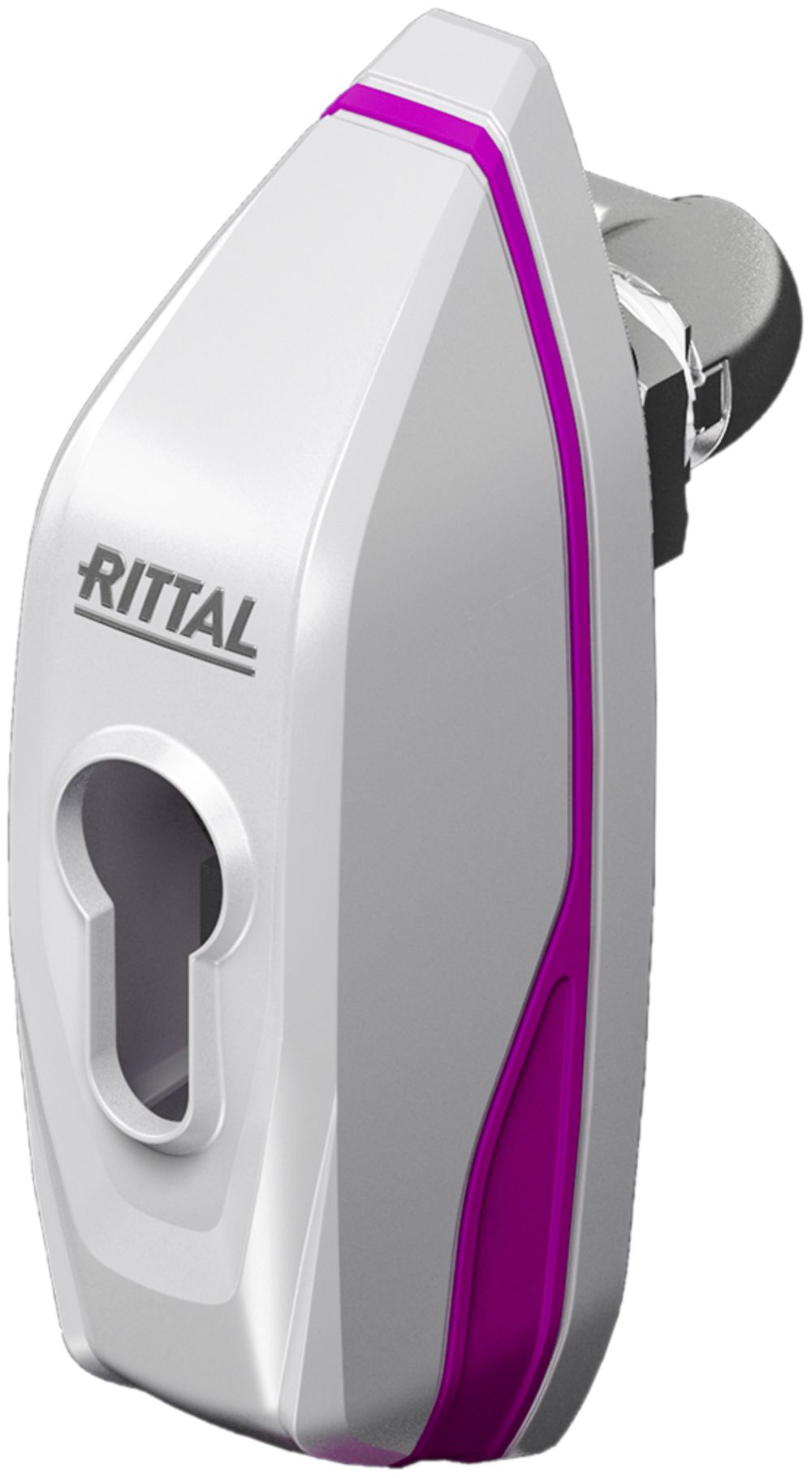 Manopola confort Mini Rittal AX, per inserti/semicilindro, zinco