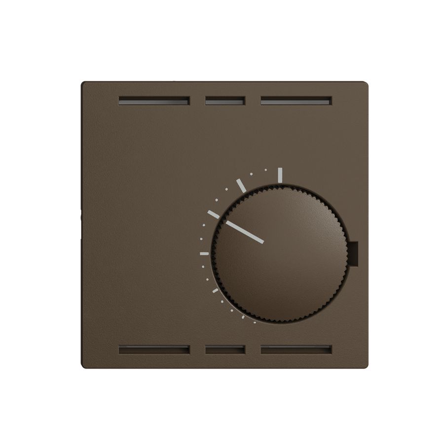 Kit frontal EDIZIOdue coffee 60×60mm pour thermost.d'amb.