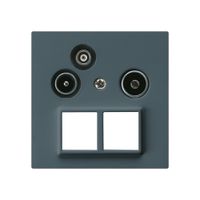 Prise pour antenne R/TV-Données kallysto HMS A 2GHz 14db anthracite