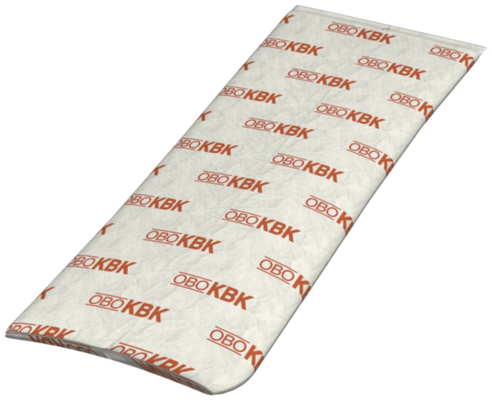 Cuscino antincendio Bettermann piccolo 350×120×10mm, grigio