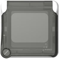 Oberteil zu Mosaic PLEXO grau/weiss