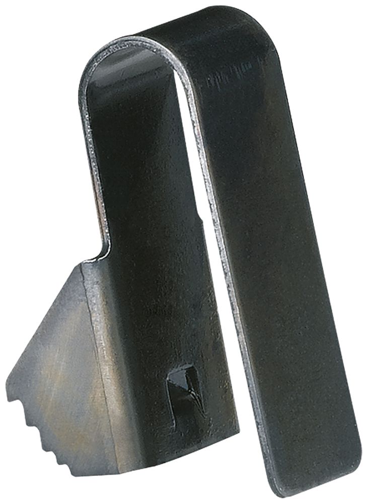 Elemento a scatto Hager FLF per ritaglio in materiale sintetico nero 20 pezzi