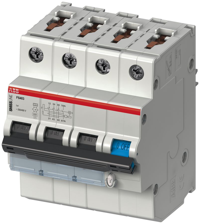 Disgiuntore differenziale SMISSLINE TP B 20A 10kA 4P 30mA