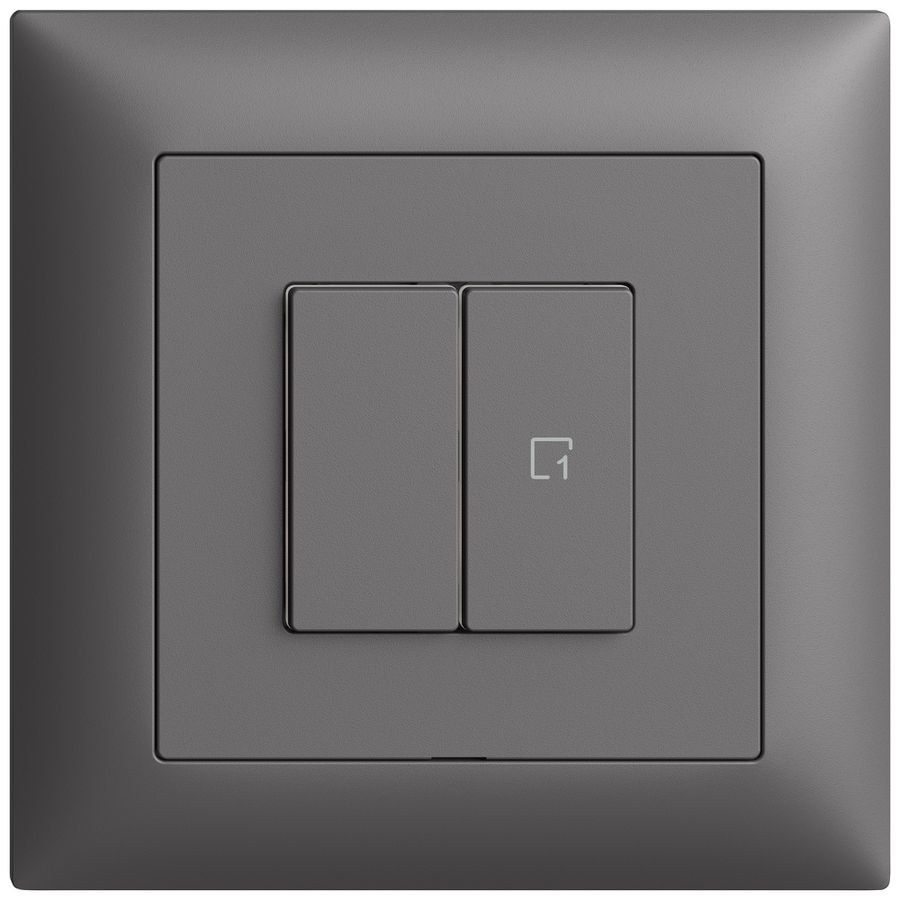 Commande pour interrupteur ENC EDIZIOdue Wiser 1c 2t grf