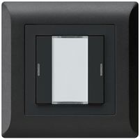 UP-Taster kallysto.line KNX 2×RGB LED s/e-link schwarz